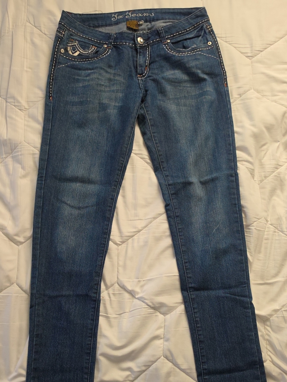 Women's Blue Skinny Jeans